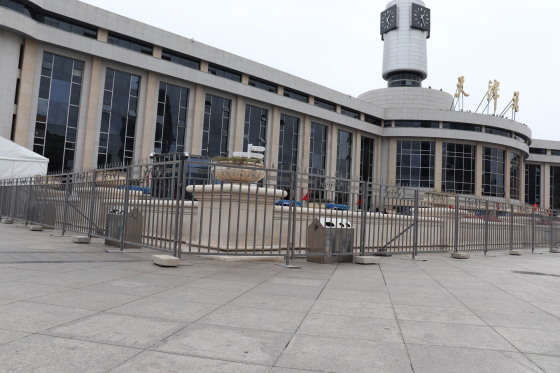 天津站场铁马护栏租赁